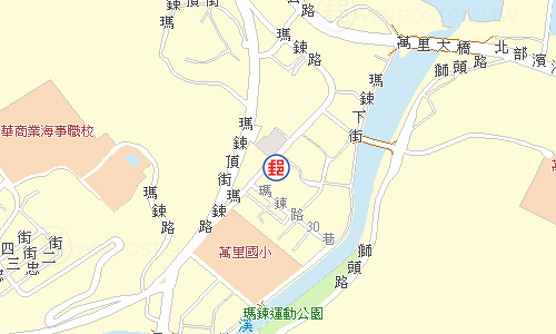 萬里郵局電子地圖