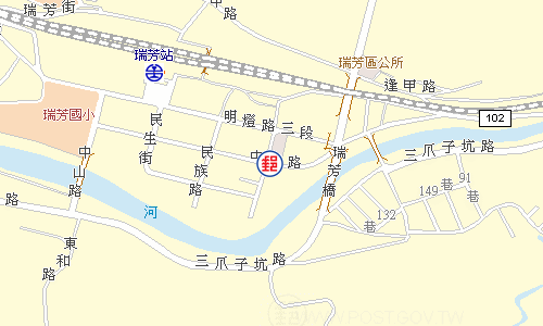 Ruifang Post Office emap