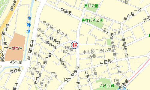 土城工業區郵局電子地圖