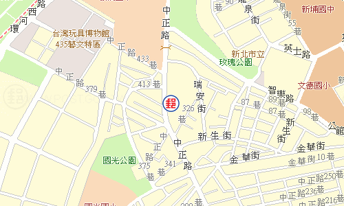 板橋港尾郵局電子地圖