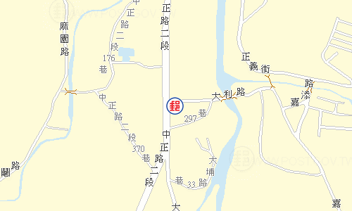 三峽大埔郵局電子地圖