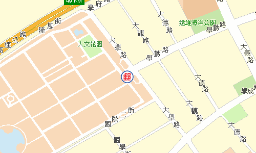 臺北大學郵局電子地圖
