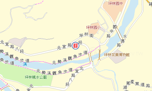 坪林郵局電子地圖