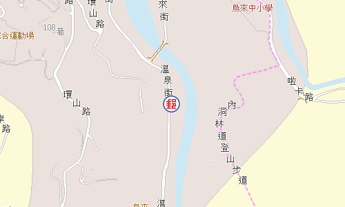 烏來郵局電子地圖