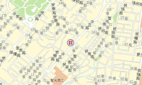 永和中正路郵局電子地圖