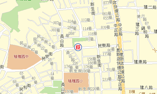 中和郵局電子地圖