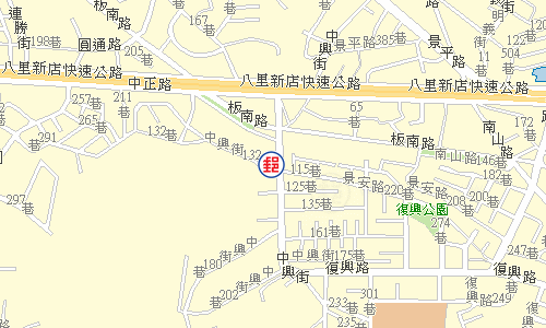 中和大華郵局電子地圖