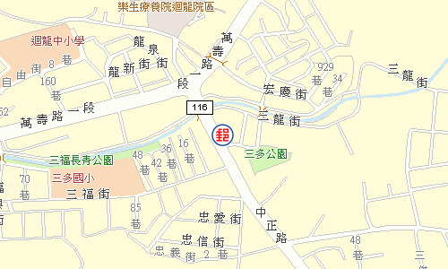 樹林迴龍郵局電子地圖
