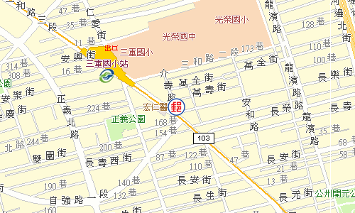 三重介壽路郵局電子地圖