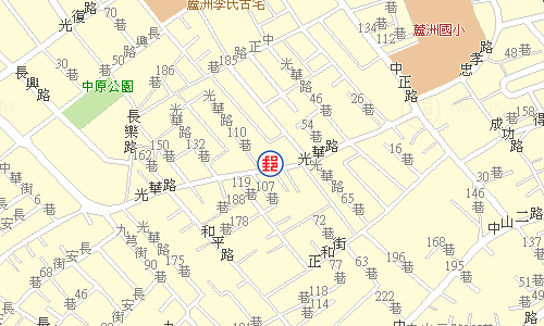 蘆洲光華路郵局電子地圖