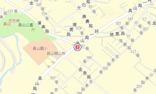 員山郵局電子地圖