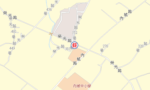員山內城郵局電子地圖