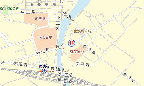 南澳郵局電子地圖