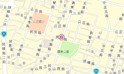 羅東郵局電子地圖