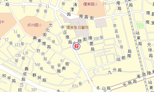 羅東南門郵局電子地圖