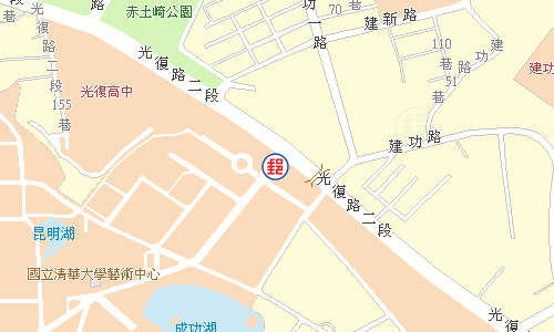 清華大學郵局電子地圖