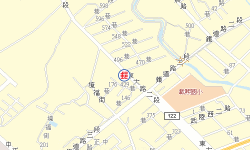 新竹樹林頭郵局電子地圖