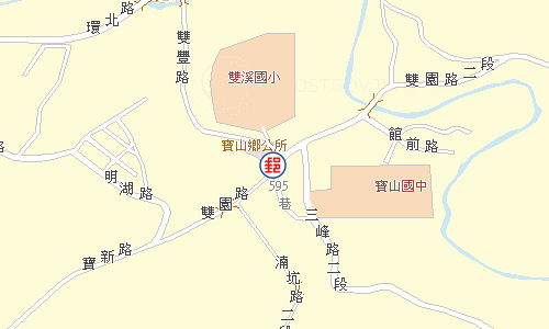 寶山郵局電子地圖