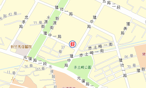 新竹建中郵局電子地圖
