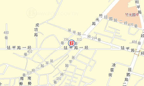 新竹南勢郵局電子地圖