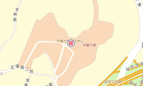中華大學郵局電子地圖