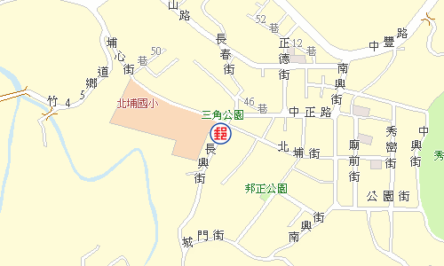 北埔郵局電子地圖