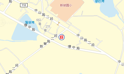 觀音新坡郵局電子地圖