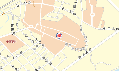 中原大學郵局電子地圖