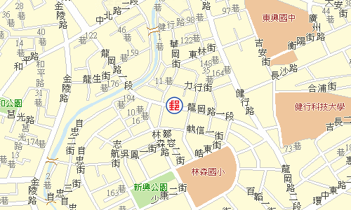 中壢東興郵局電子地圖