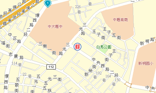 中壢志廣郵局電子地圖