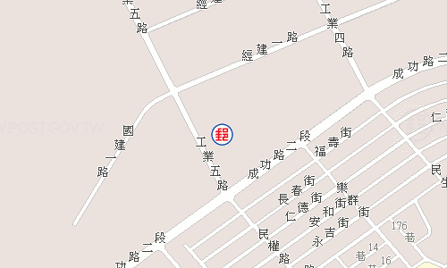 觀音工業區郵局電子地圖