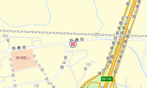 楊梅大同郵局電子地圖