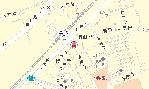 楊梅埔心里郵局電子地圖