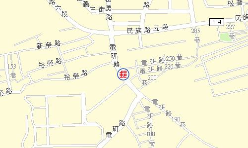 楊梅高榮郵局電子地圖