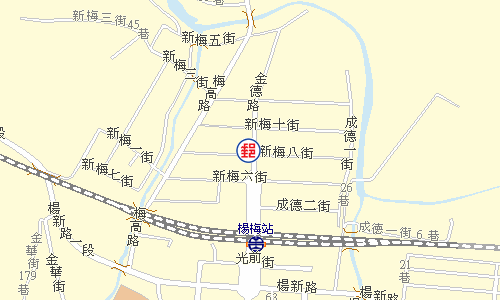楊梅光華郵局電子地圖