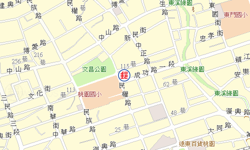 桃園成功路郵局電子地圖