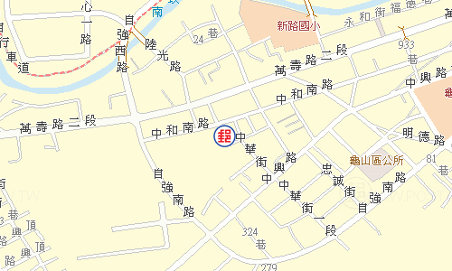 龜山郵局電子地圖