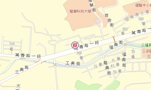 龜山迴龍郵局電子地圖