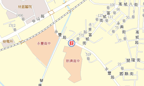 八德高城郵局電子地圖