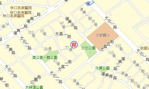 龜山文化郵局電子地圖