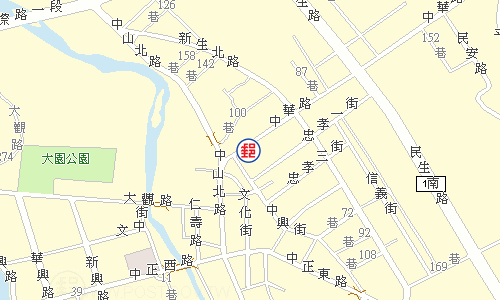 大園郵局電子地圖