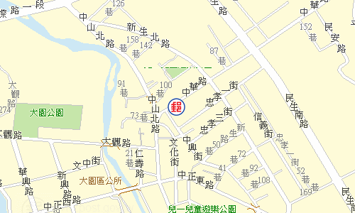 大園郵局電子地圖
