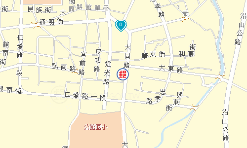 公館郵局電子地圖