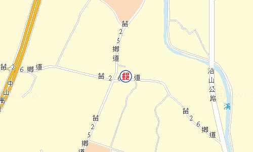 公館鶴岡郵局電子地圖