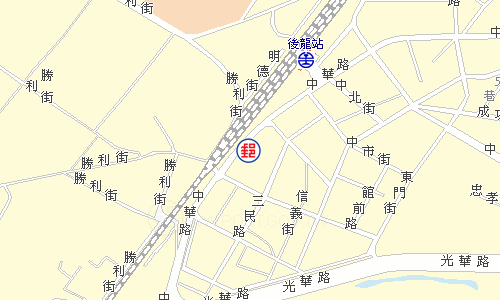 後龍郵局電子地圖