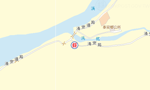 泰安郵局電子地圖