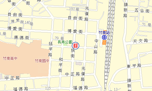 竹南郵局電子地圖