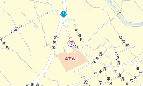 卓蘭郵局電子地圖