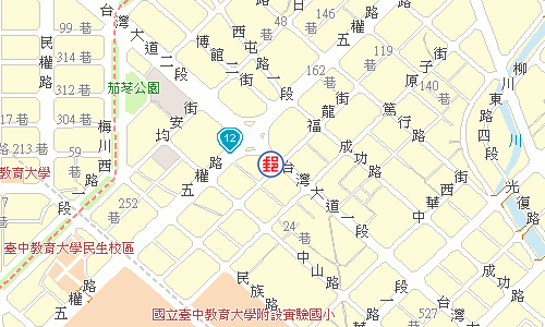 Taichung Zhongzheng RoadPost Office emap