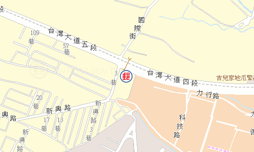 Tunghai University Post Office emap